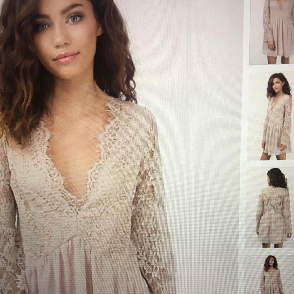 lace shift dress